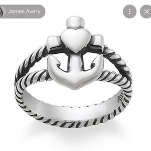 James Avery Faith, Love & Hope Twisted Rope Ring